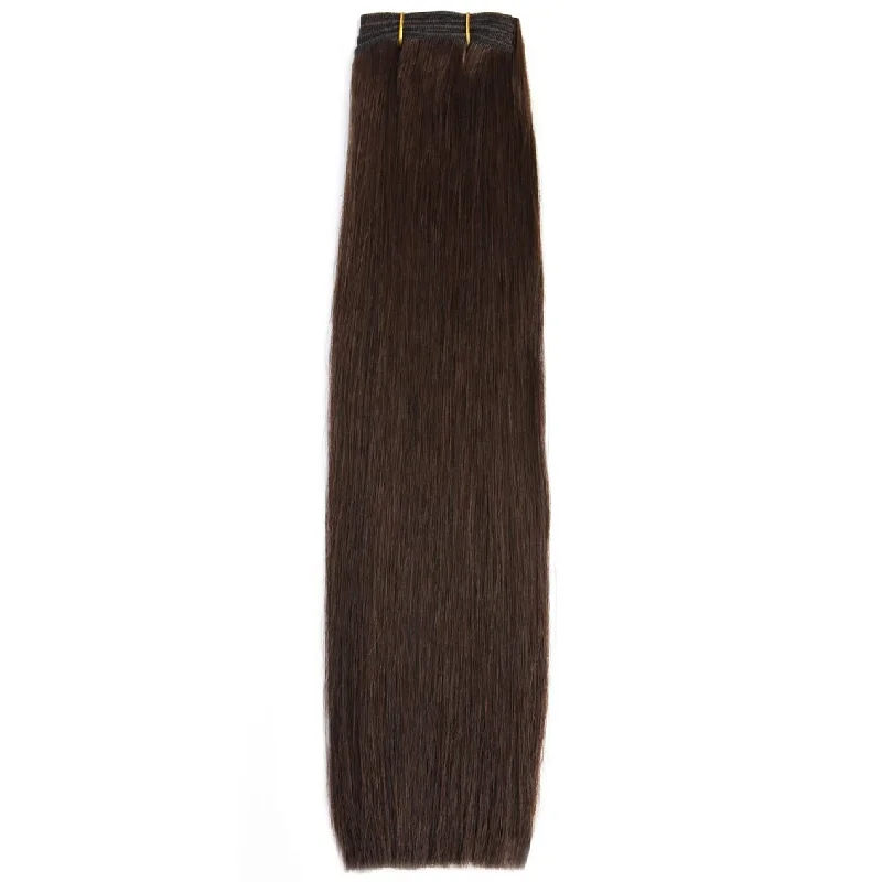 150gram Brazilian 18-24"" Weft Hair Extensions – Dark Chocolate