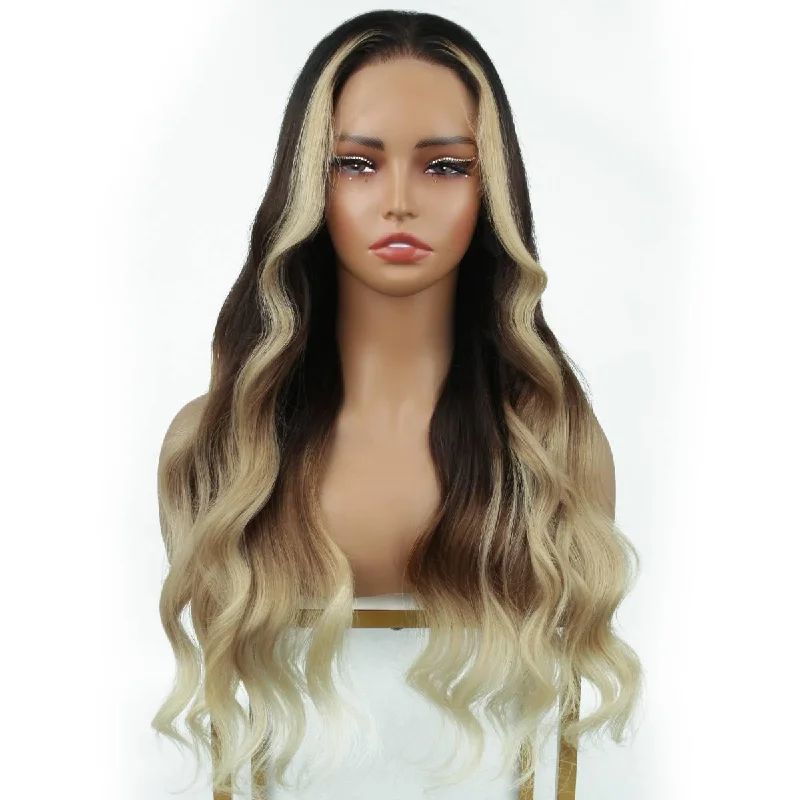 180% 13x6 HD Lace Front Wig 20""- RL5-04 Salon Method