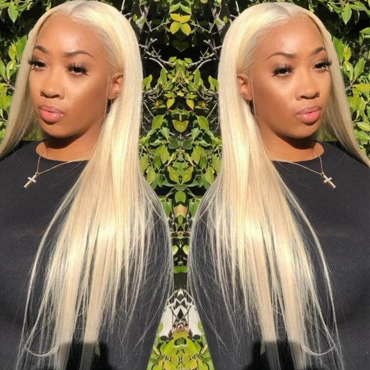 Straight 613 Bundles Human Virgin Hair No Split & Full End Blonde Color Hair Bundles -OQHAIR