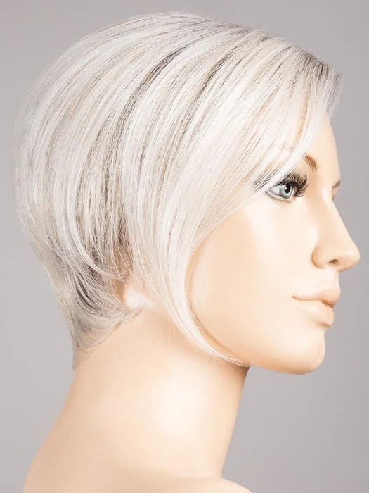 SILVER-BLONDE-ROOTED