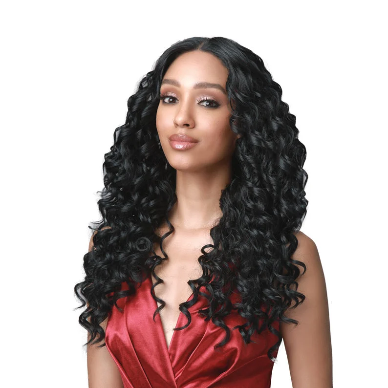 BOBBI BOSS 5"" Deep Part Synthetic Hair Lace Front Wig MLF464 BRIELLE