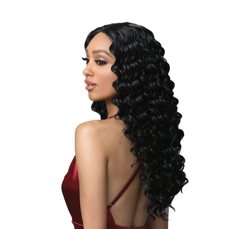 BOBBI BOSS 5"" Deep Part Synthetic Hair Lace Front Wig MLF464 BRIELLE