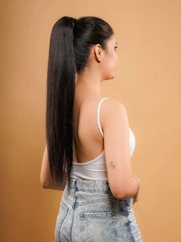 Clip In Ponytail - Straight Texture