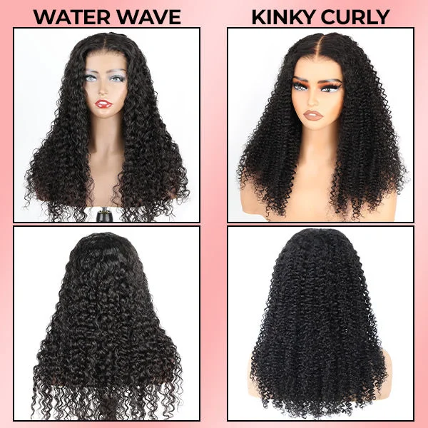 Wholesale Package | Wear Go Glueless Wigs Pre Cut 4x6 HD Lace Wigs Human Hair Pre-Plucked