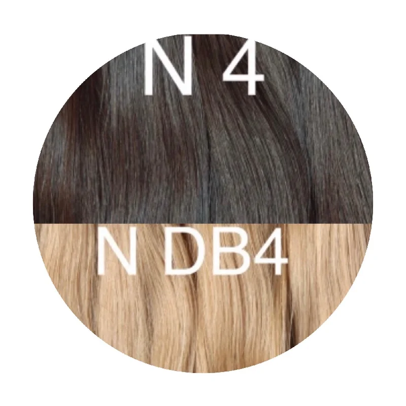 Raw Cut / Bulk Hair Color _4/DB4 GVA hair_One donor line