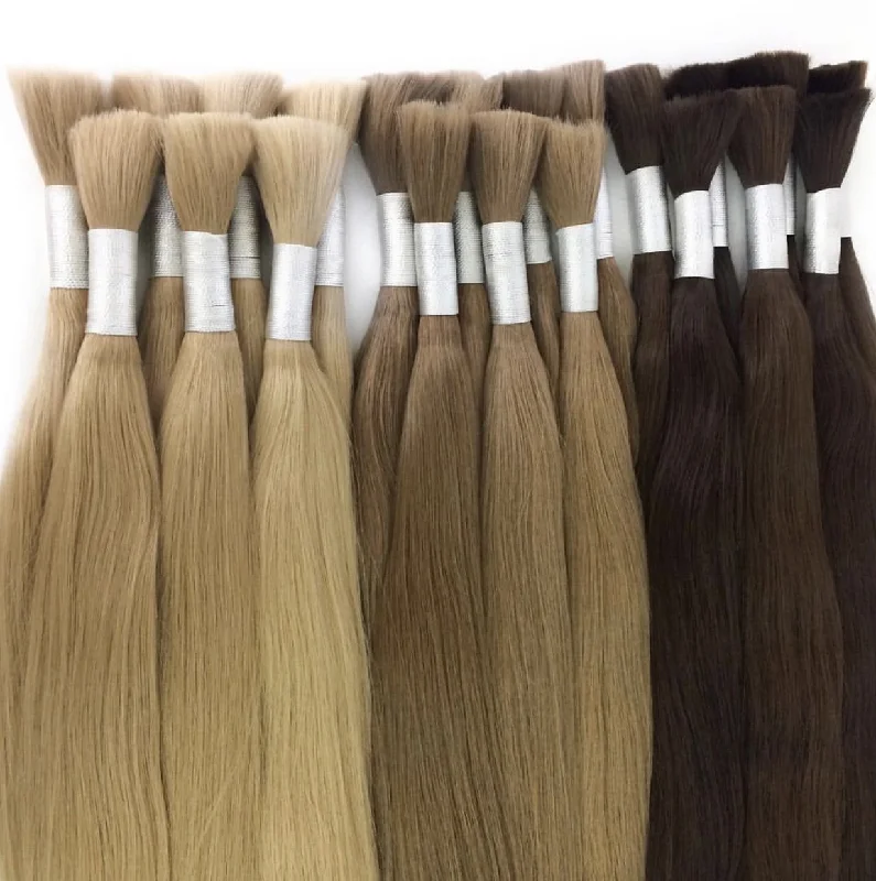 Raw Cut / Bulk Hair Color _4/DB4 GVA hair_One donor line