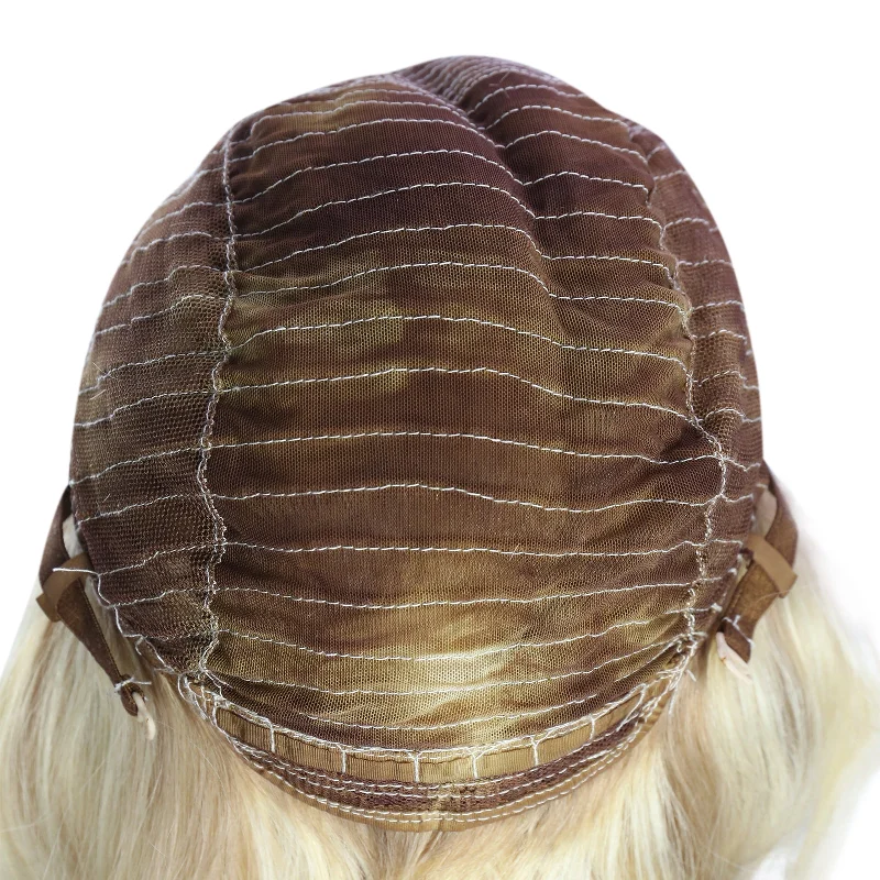 [50% OFF]Blonde Highlights Human Wigs with Baby Hair #18/613