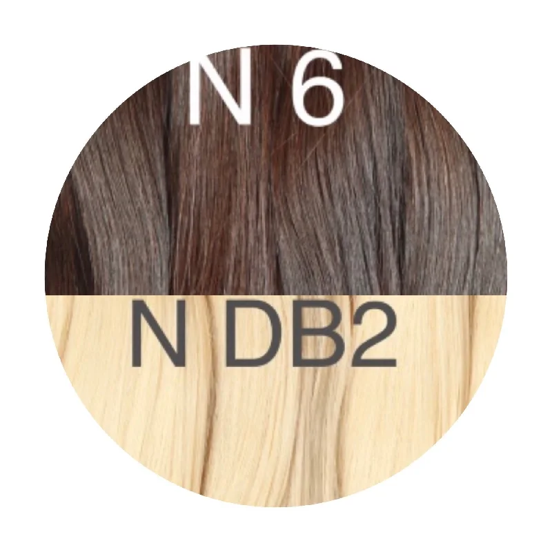 Raw Cut / Bulk Hair Color _6/DB2 GVA hair_One donor line