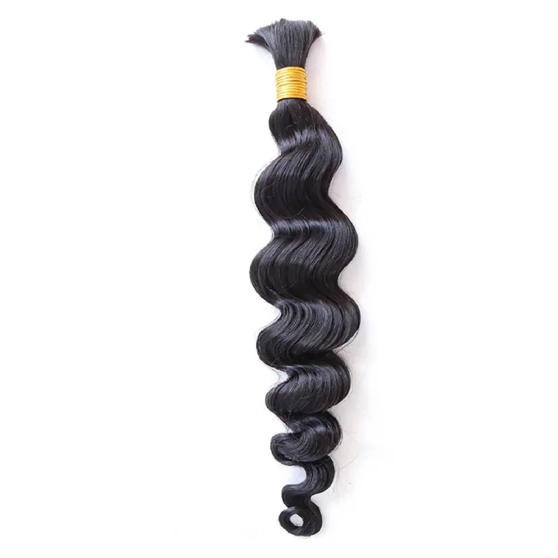 8A Malaysian Braiding Bulk Hair Loose Wave