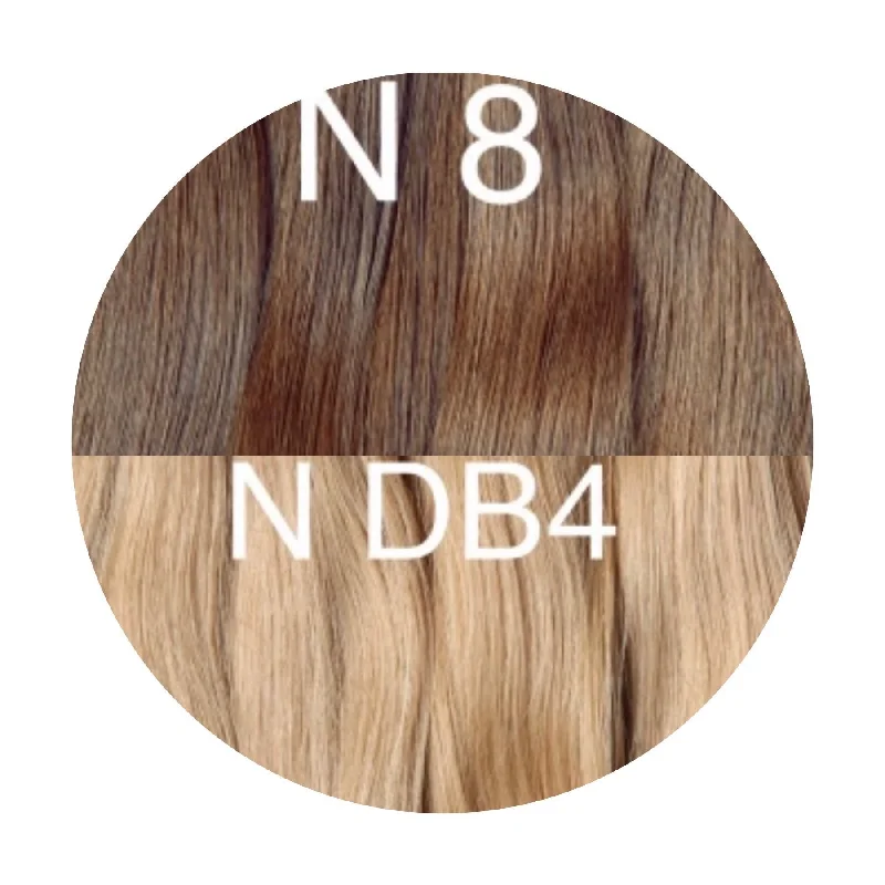 Raw Cut / Bulk Hair Color _8/DB4 GVA hair_One donor line