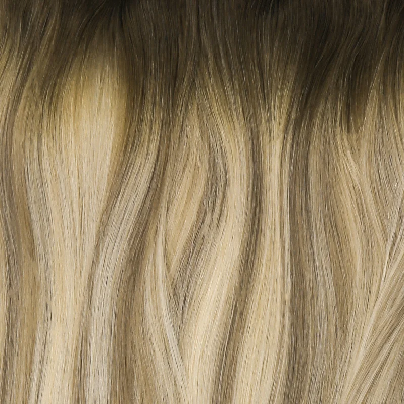 #Arctic Rooted AquaLyna Sample Clip In Hair Extension