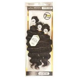 B & B Express 100% Brazilian Human Hair Bundle Multipack - Loose Deep