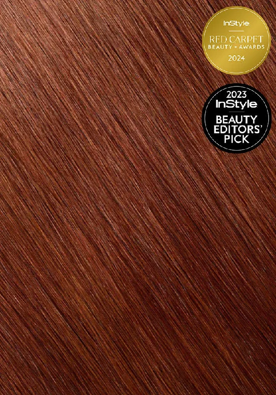 BELLAMI Silk Seam 140g 16"" Bronzed Amber Natural Hair Extensions