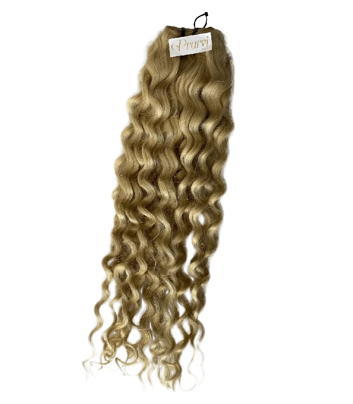 Jackson Blonde Collection: Platinum Blonde Raw Human Hair Extensions