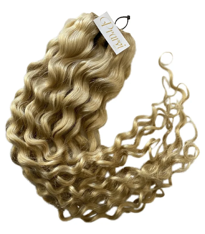 Jackson Blonde Collection: Platinum Blonde Raw Human Hair Extensions