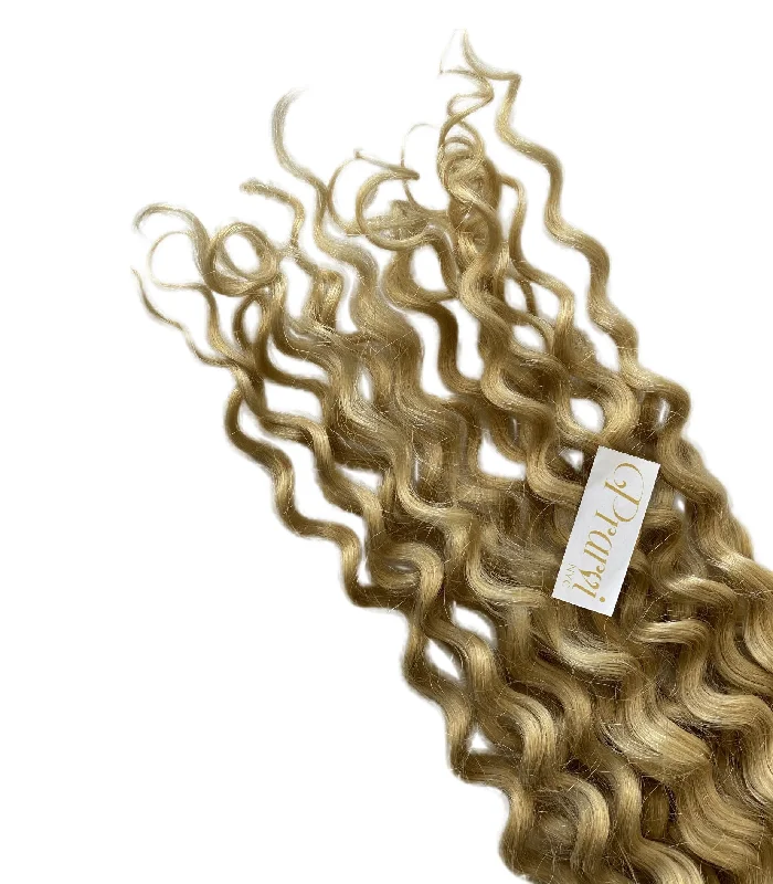 Jackson Blonde Collection: Platinum Blonde Raw Human Hair Extensions