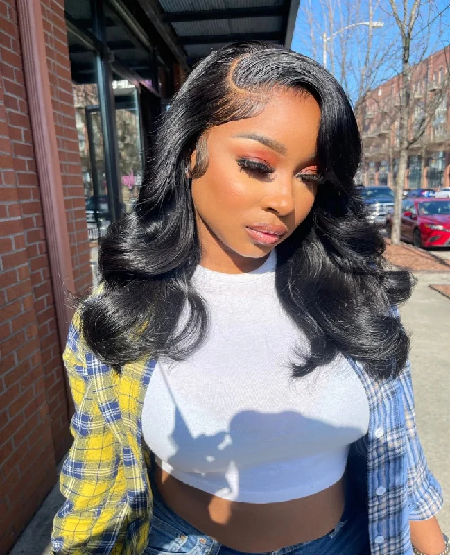 Body Wave Lace Front Wig Featuring Invisible HD Lace