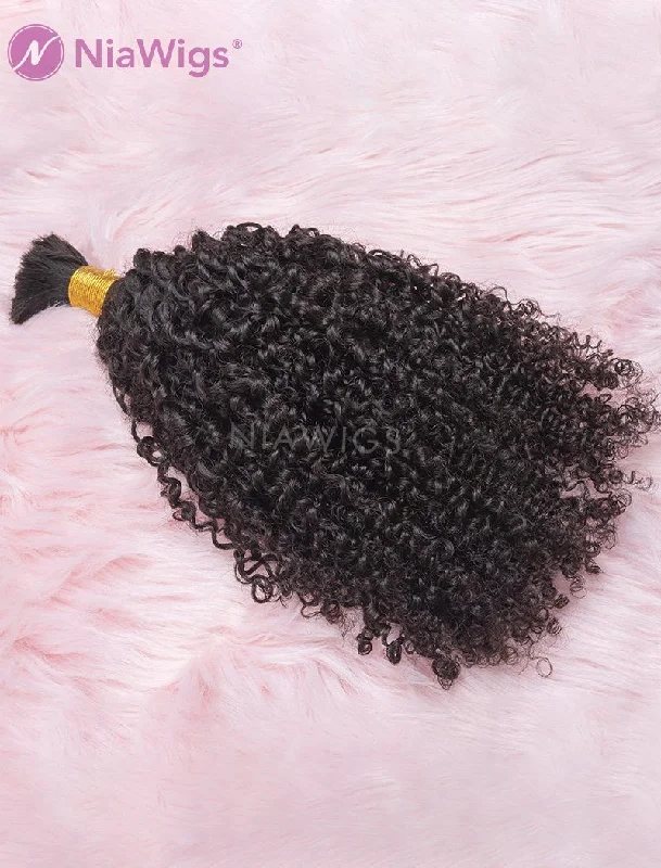 Bulk Hair Extension For Braiding Tight Curly(WITH ONE FREE PULLING NEEDLE)