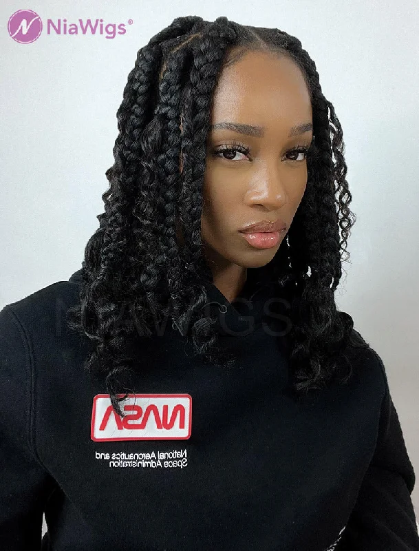 Bulk Hair Extension For Braiding Deep Curly(WITH ONE FREE PULLING NEEDLE)