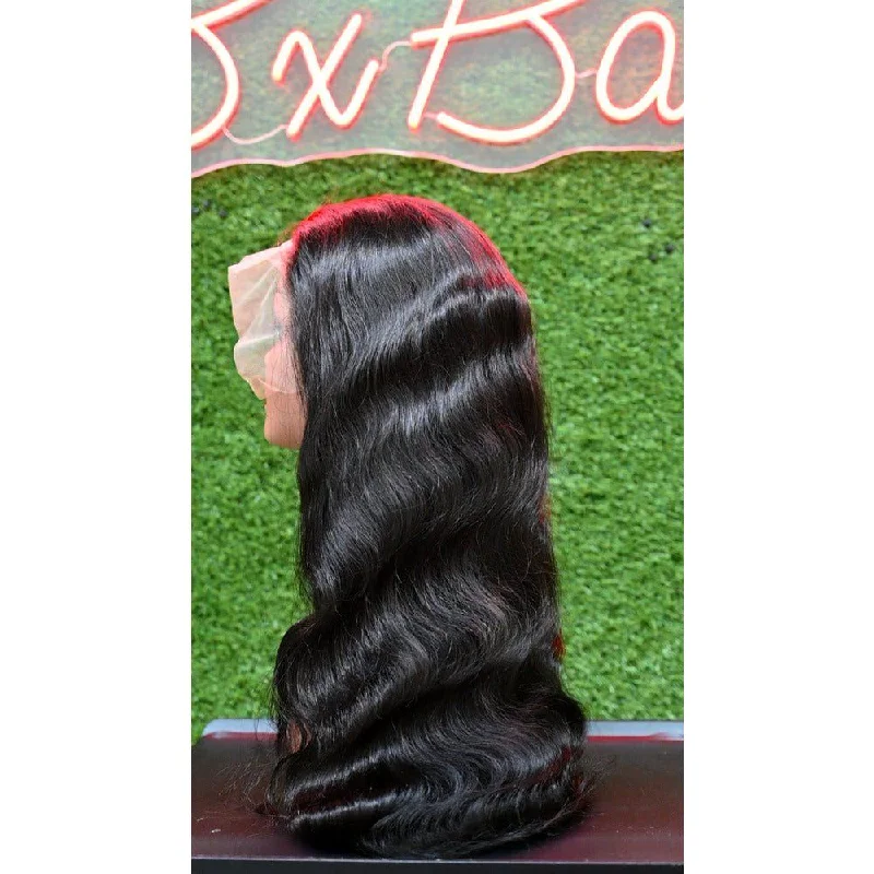 Bx Babe 13x4 100% Human Hair Frontal Lace Wig - Body Wave