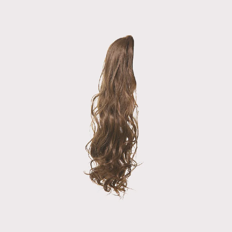 Curly (65cm/26in) / Medium Brown