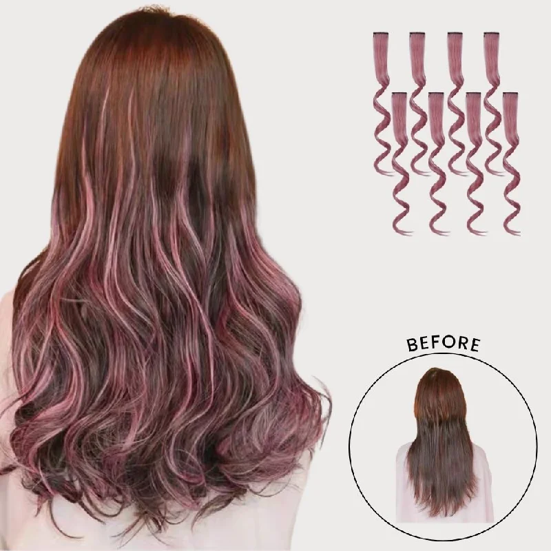 MOLLY - Clip in Highlights (Luxury Japanese Fiber)