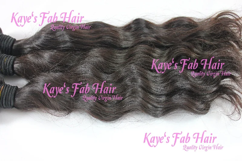 Kaye's Fab Virgin Brazilian Loose Wave Hair Bundle Women Hair Extension Wigs For Women, 12” to 28"" Size Available