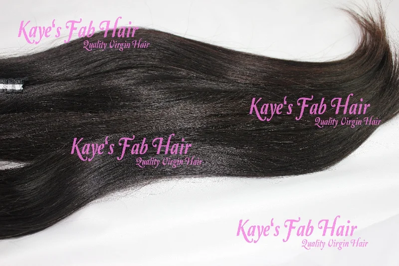 Kaye's Fab Virgin Brazilian Straight Human Hair Extension Bundle, 12""-32"" Length Wigs For Women