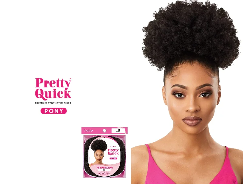 OUTRE PRETTY QUICK PONYTAIL AFRO MEDIUM