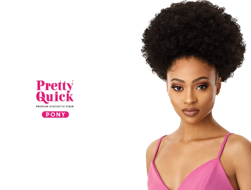 OUTRE PRETTY QUICK PONYTAIL AFRO LARGE