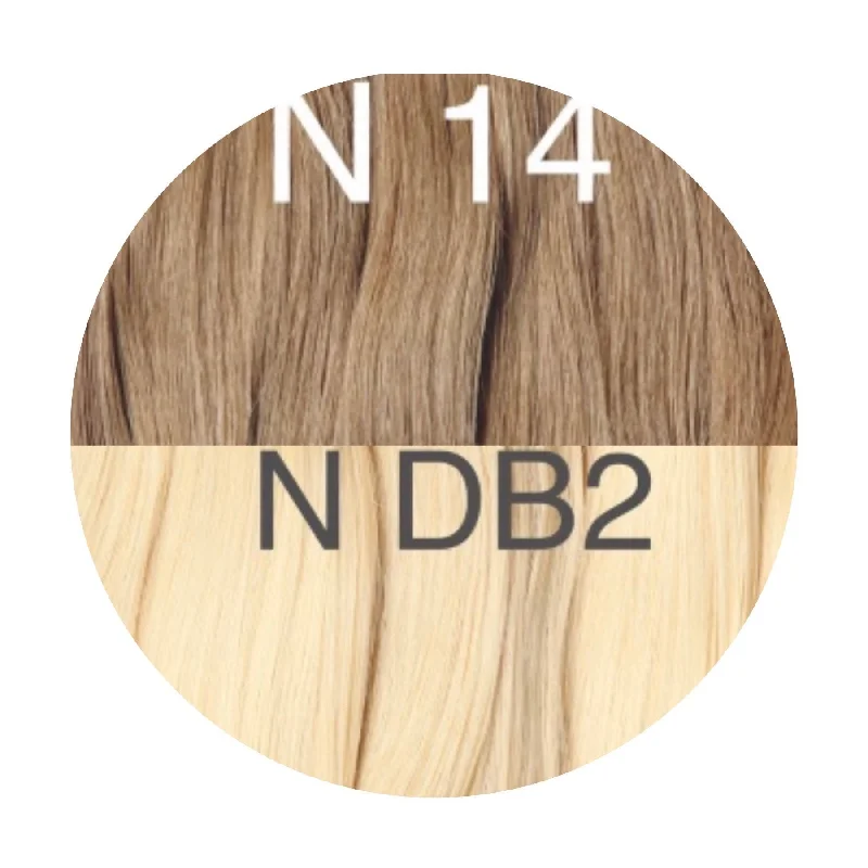 Raw Cut / Bulk Hair Color _14/DB2 GVA hair_One donor line