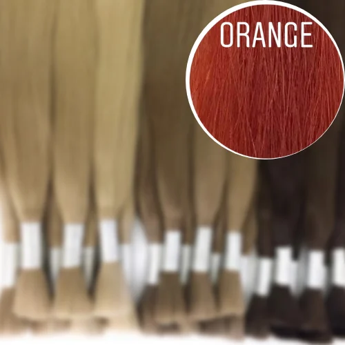 Raw Cut / Bulk Hair Color ORANGE GVA hair_One donor line