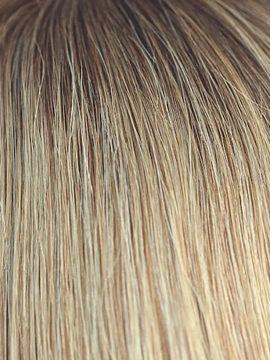 Moonlight Blonde LR | Dark Blonde with an extended root blended with Dark Ash Blonde and Light Blonde