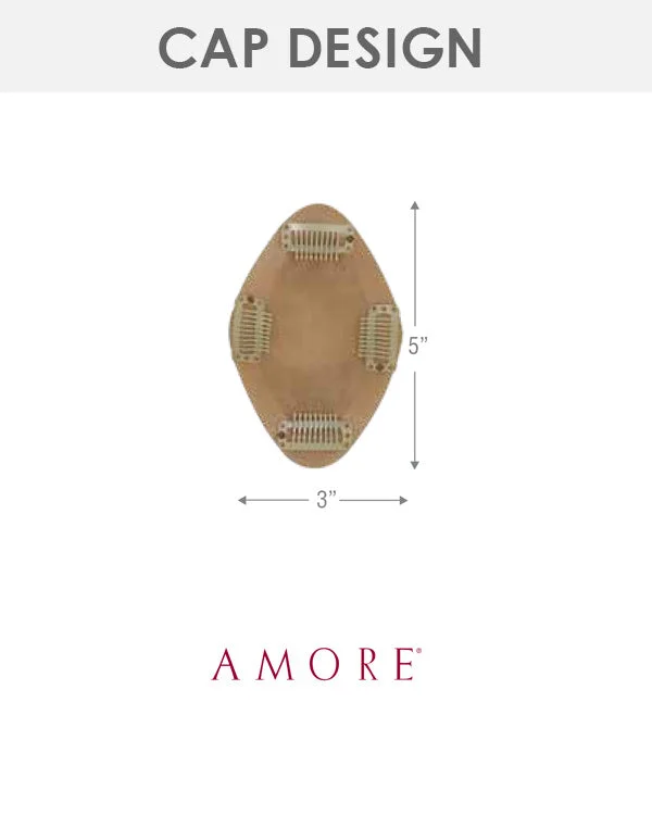 Diamond TP | Monofilament Remy Human Hair Toppers by Amore