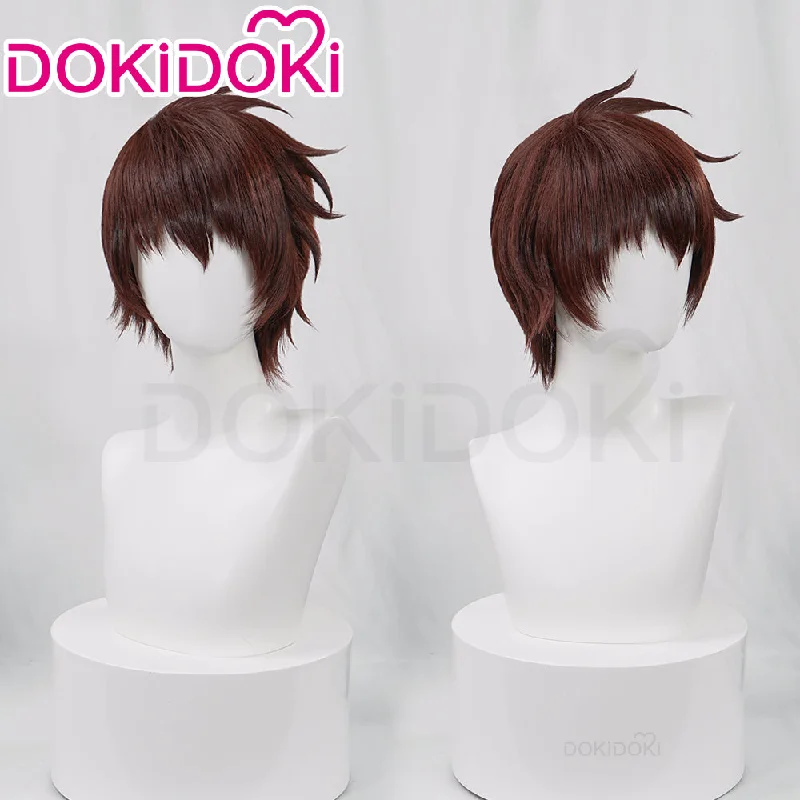 【Ready For Ship】DokiDoki Anime Cosplay Wig Short Brown Hair