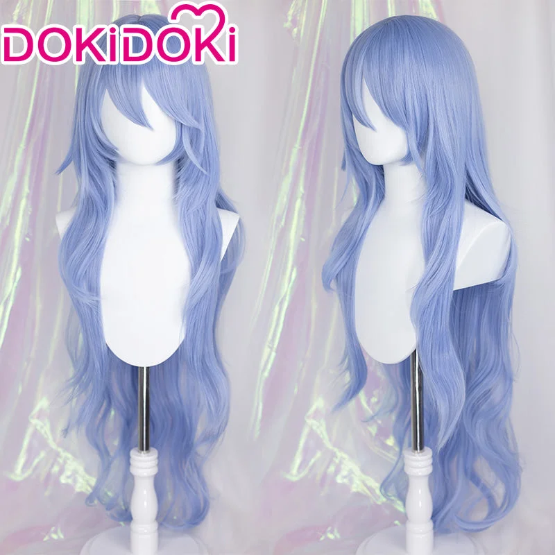 DokiDoki Anime Cosplay Wig Long Blue Wig