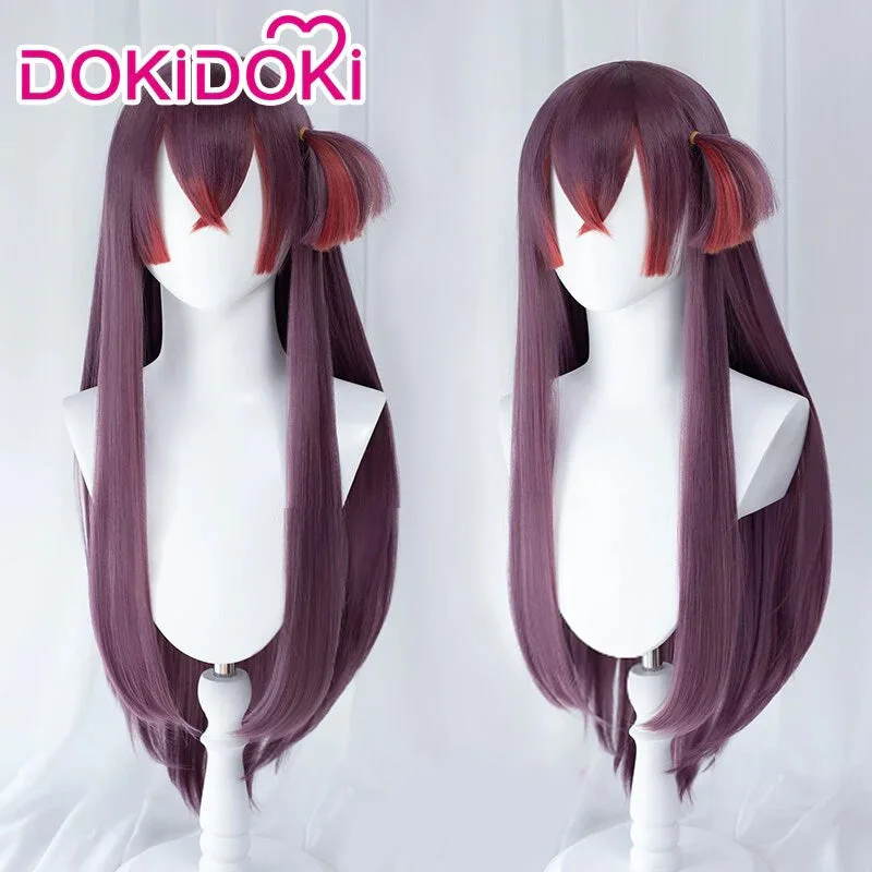 【Last Batch】【Ready For Ship】DokiDoki Game Genshin Impact Cosplay Mikoshi Chiyo Cosplay Wig Long Hair