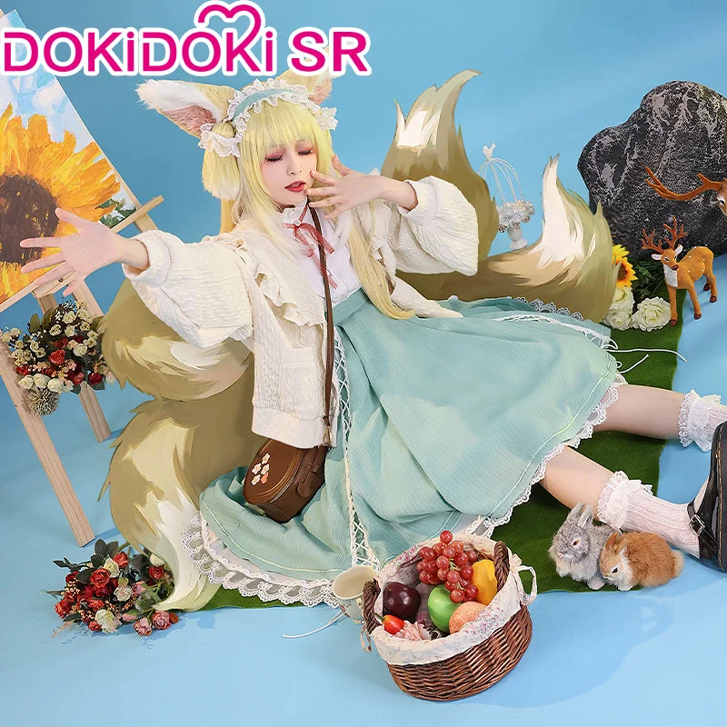 【In Stock】DokiDoki-SR Game Arknights Cosplay Suzuran Costume Women