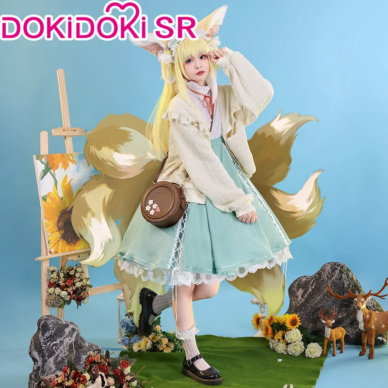 【In Stock】DokiDoki-SR Game Arknights Cosplay Suzuran Costume Women