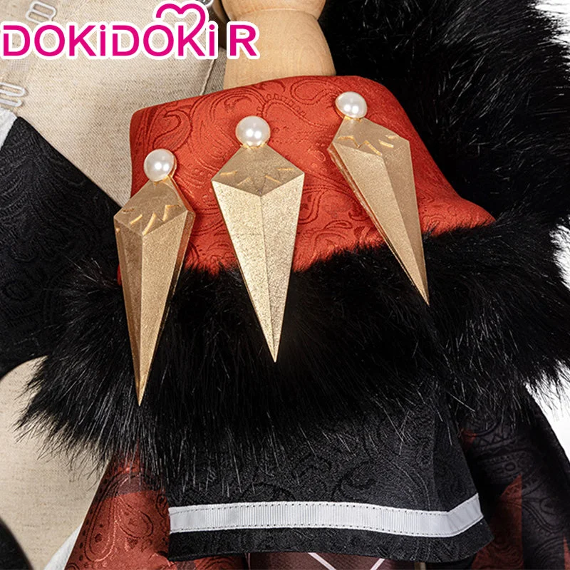 【Size XS-2XL 】DokiDoki-R Game GenShin Impact La Signora Cosplay Costume