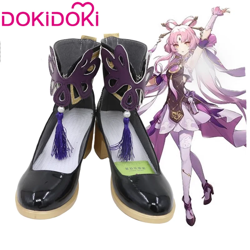 【IN STOCK】DokiDoki-R Game Honkai: Star Rail Cosplay Fu Xuan Cosplay Shoes Fuxuan