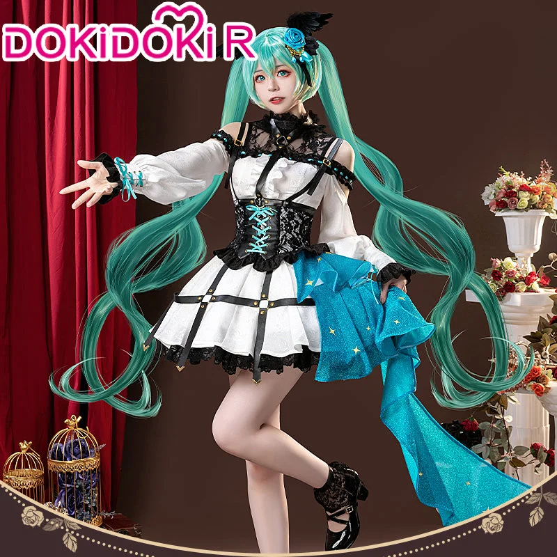 【In Stock】DokiDoki-R Game Project Sekai COLORFUL STAGE! Cosplay Costume Rose Cage Ver. PJSK