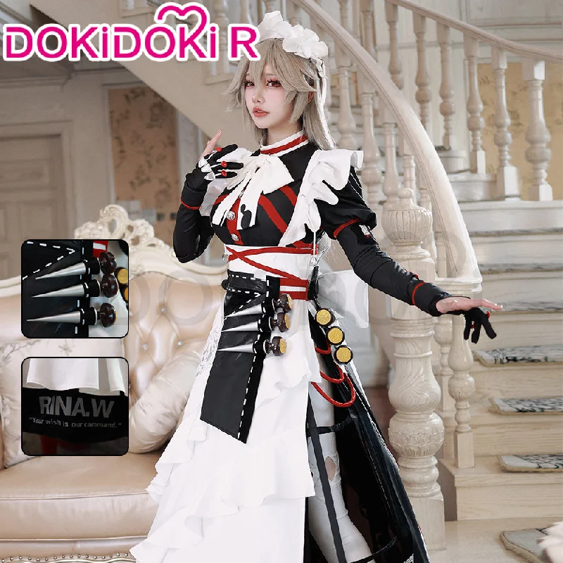 DokiDoki-R Game Zenless Zone Zero Cosplay Alexandrina Sebastiane Costume Victoria Housekeeping Co. Maid