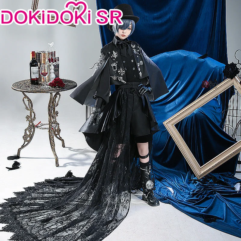 DokiDoki-SR Anime Cosplay Black Butler Kuroshitsuji Ciel Phantomhive 15th Anniversary Cosplay