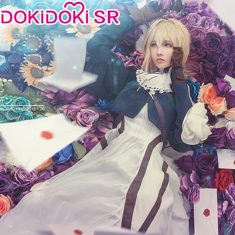 DokiDoki-SR Anime Violet Evergarden Cosplay Costume Women Dress