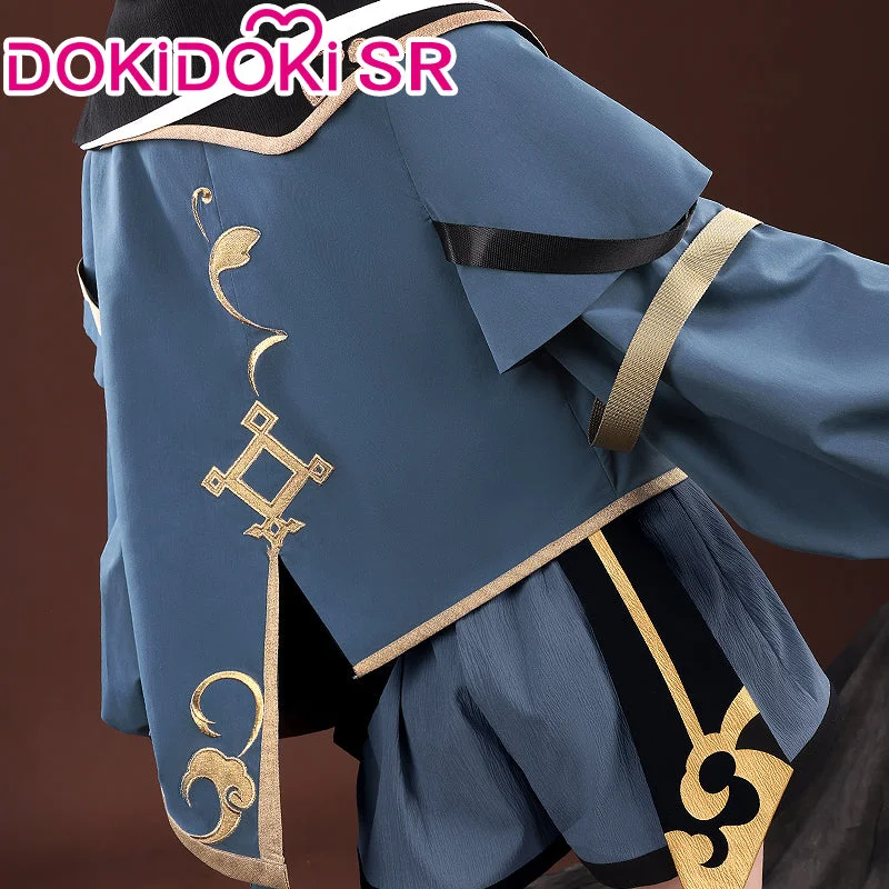 【XL Ready For Ship】DokiDoki-SR Game Genshin Impact Xingqiu Cosplay Costume  Xing Qiu Doujin Casual Wear