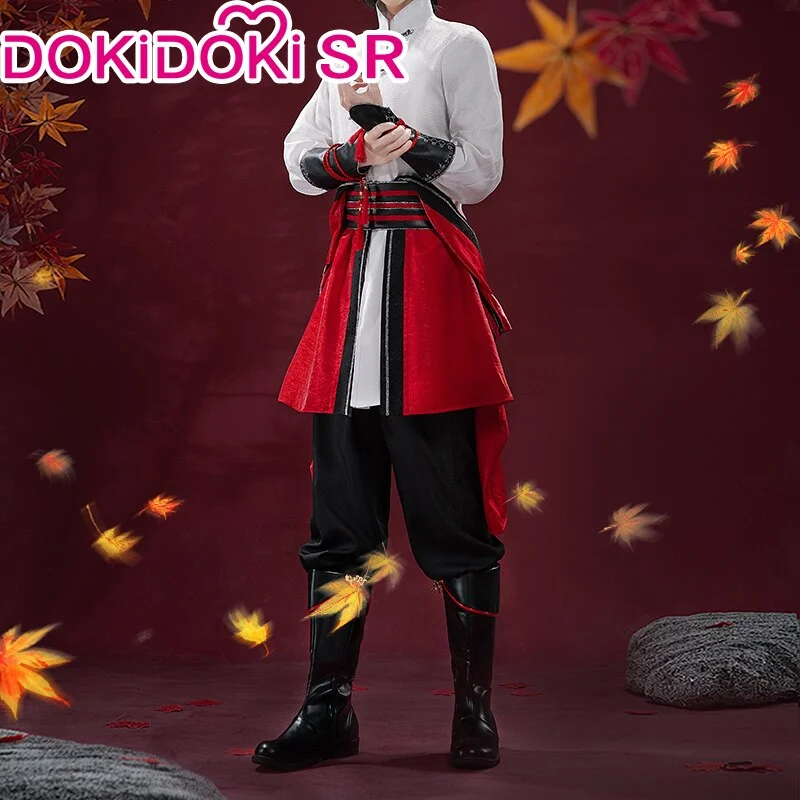 【L Ready For Ship】DokiDoki-SR Manga Heaven Official's Blessing Cosplay Hua Cheng Shounen Cosplay Comic Version Teenager Tian Guan Ci Fu TGCF