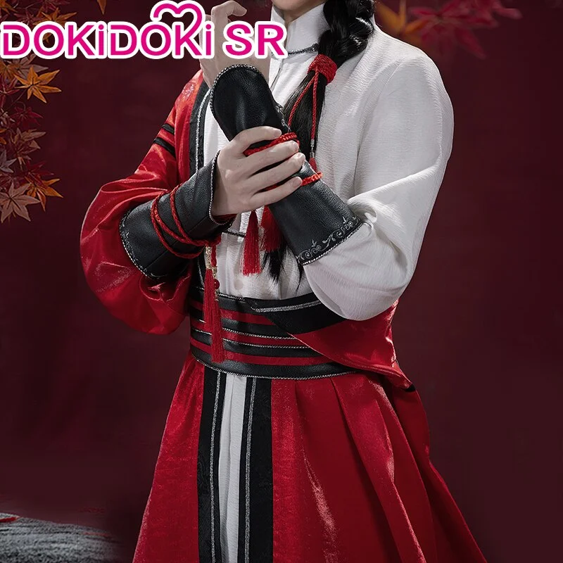 【L Ready For Ship】DokiDoki-SR Manga Heaven Official's Blessing Cosplay Hua Cheng Shounen Cosplay Comic Version Teenager Tian Guan Ci Fu TGCF