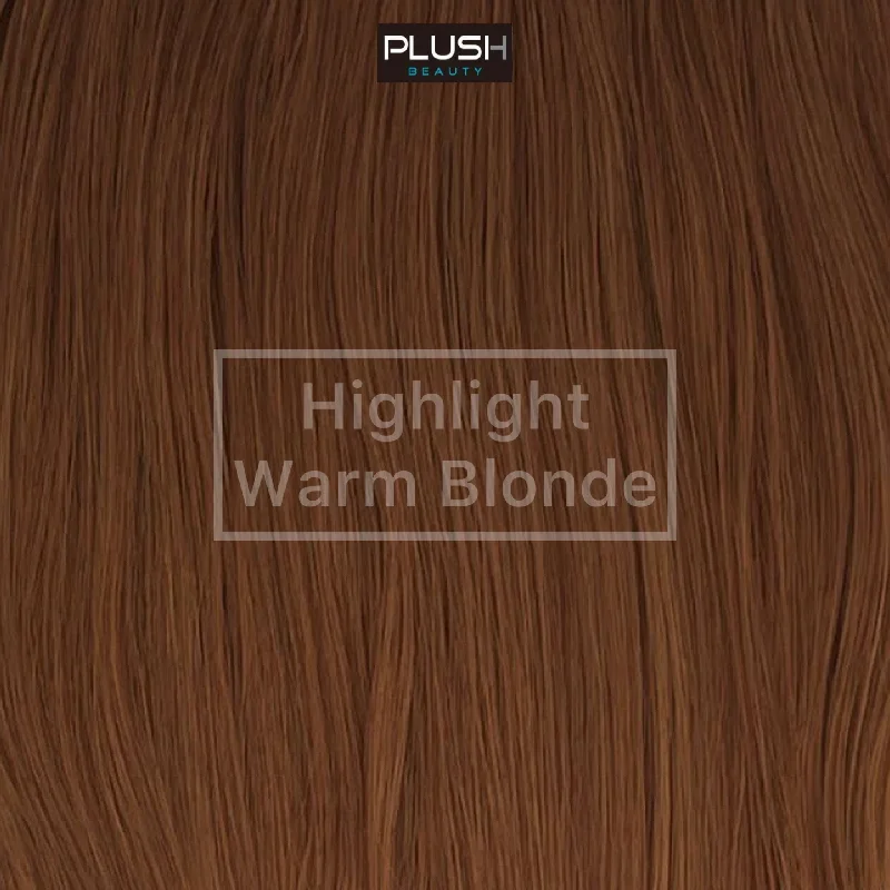 highlight warm blonde