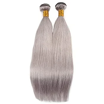 EVE POPPIN GRAY BRAZILIAN HUMAN HAIR BUNDLE